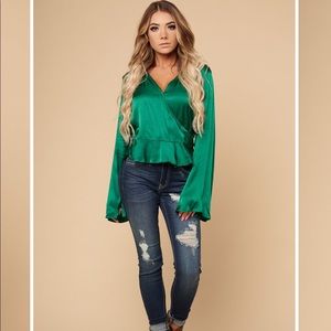 New Nanamacs Wrap Top
